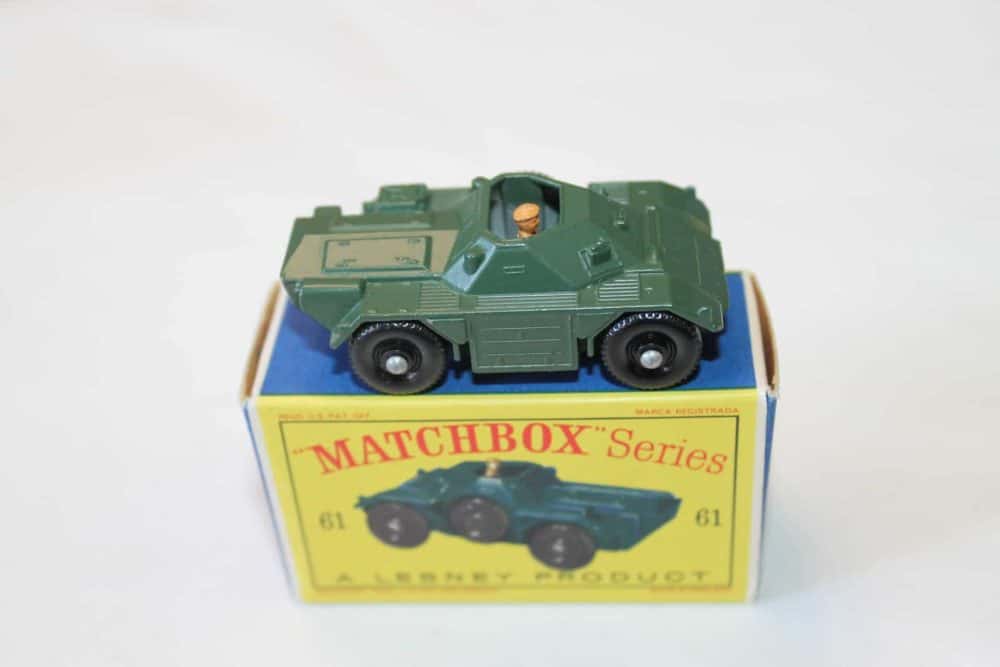 Matchbox Toys 61A Army Scout Car
