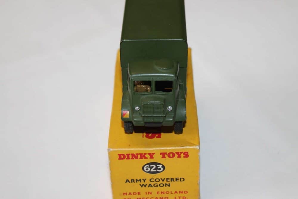 Dinky Toys 623 Army Covered Wagon-front