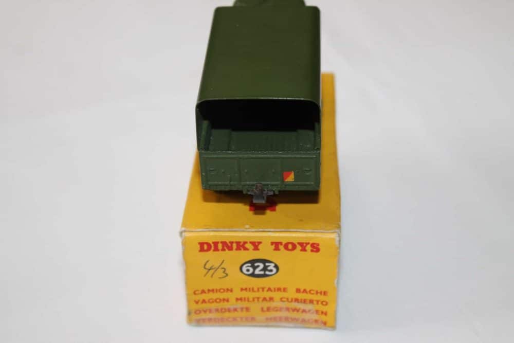 Dinky Toys 623 Army Covered Wagon-back