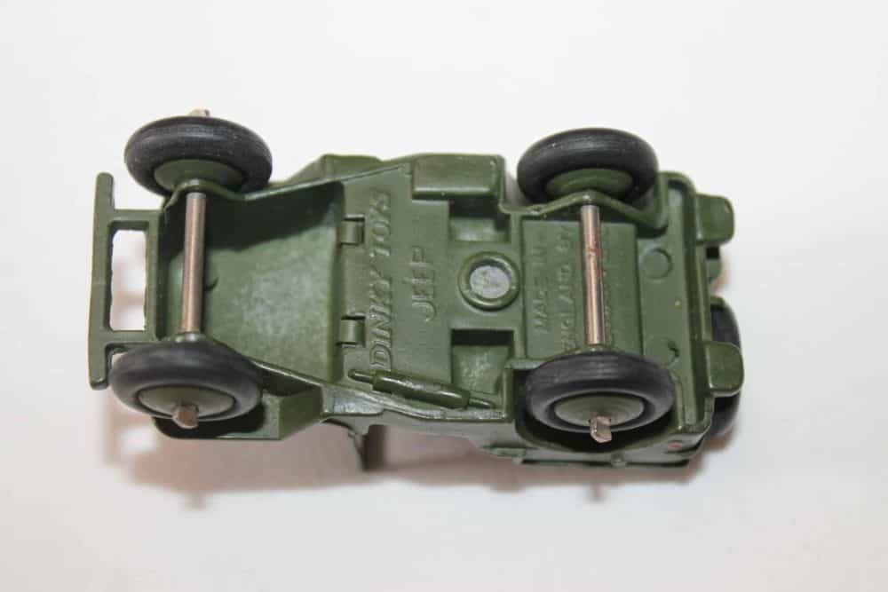 Dinky Toys 153A US Military Jeep-back