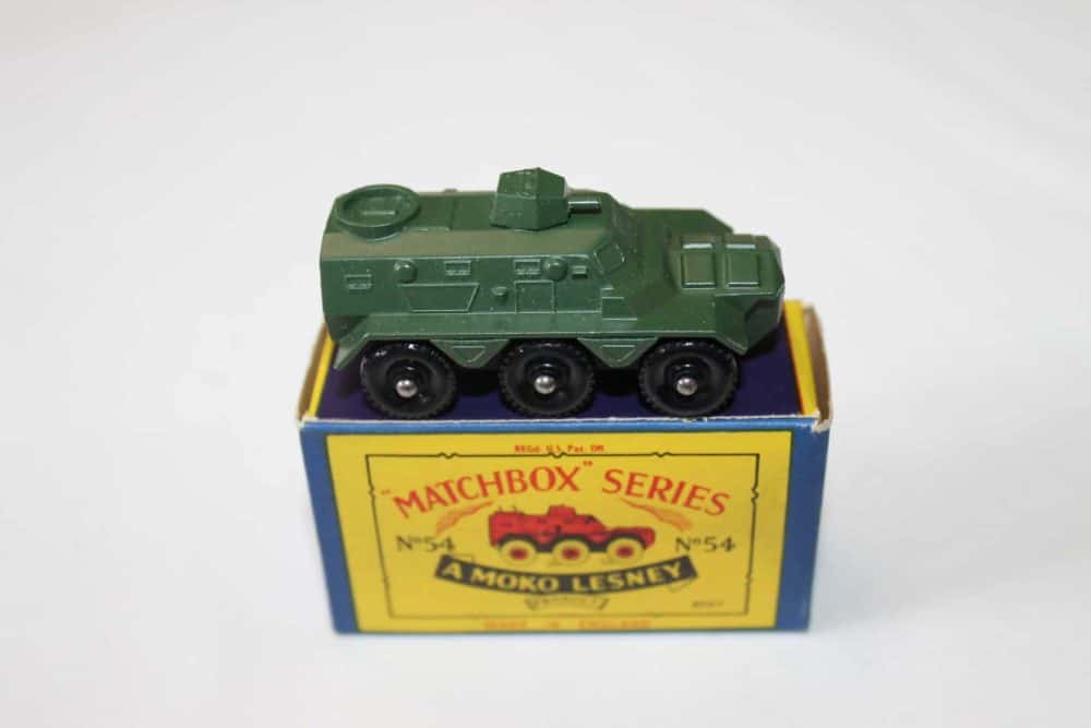 Matchbox Toys 54A Saracen Personnel Carrier-side
