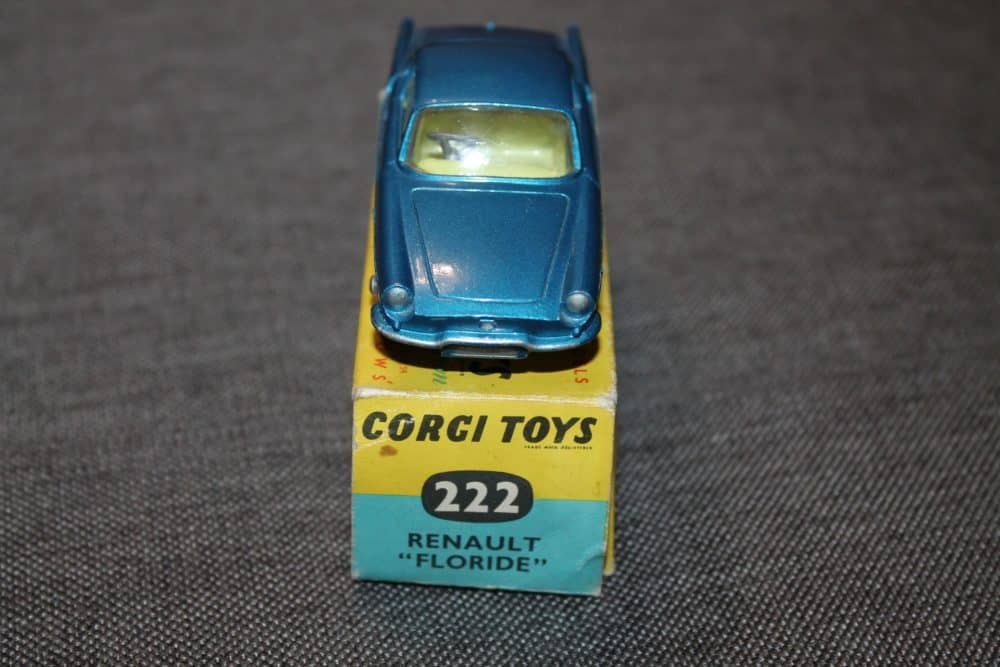 renault-floride-scarce-metallic-blue-lemon-interior-corgi-toys-222-front