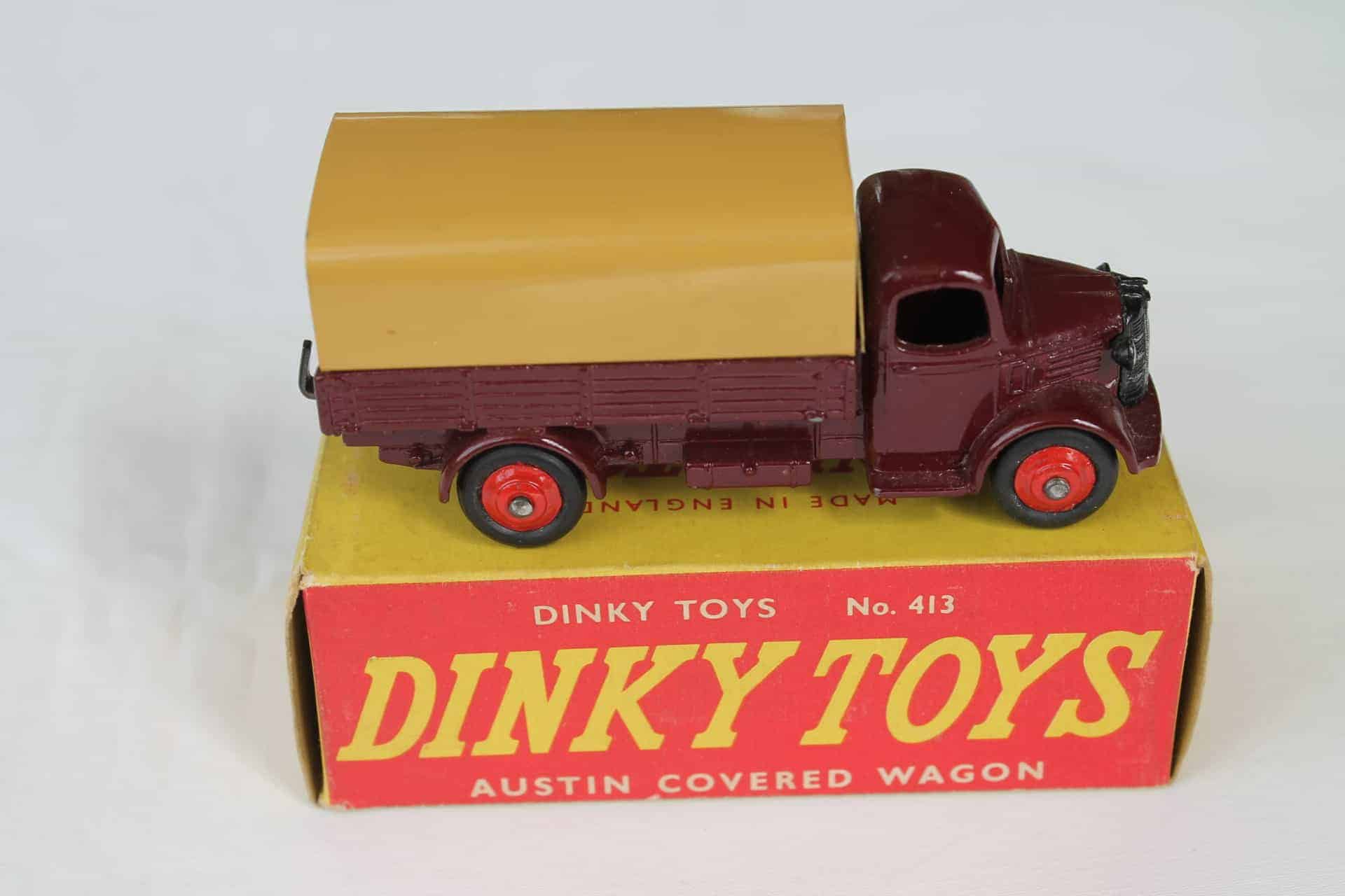 Dinky Toys 413 Austin Covered Wagon - Diecast