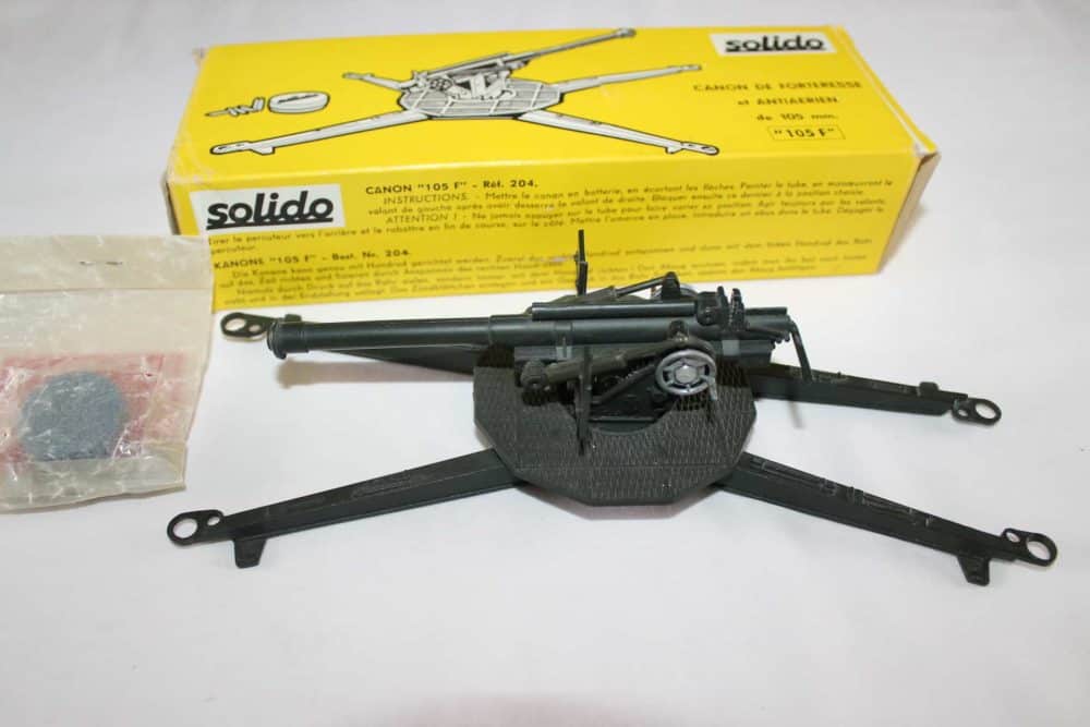 Solido Toys 204 Cannon 105mm