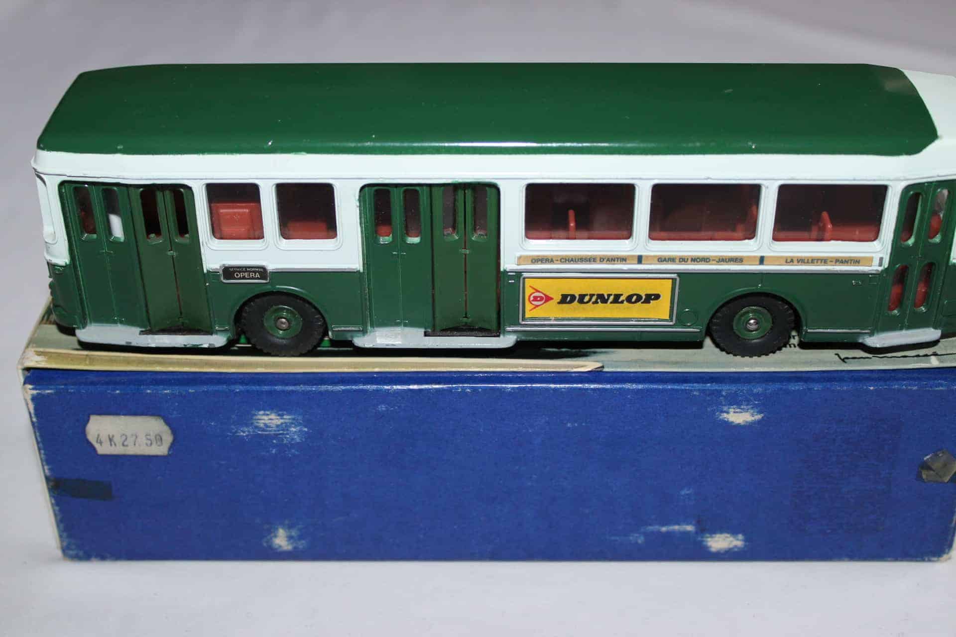 French Dinky Toys 889 Berliet Paris Autobus - Diecast