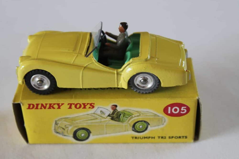 Dinky Toys 105 Triumph TR2 Tourer