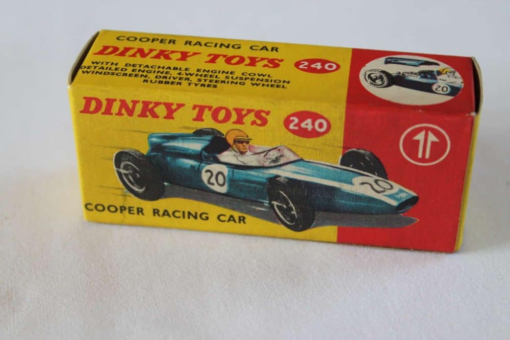 Dinky Toys 240 Cooper Racing Car Box Only