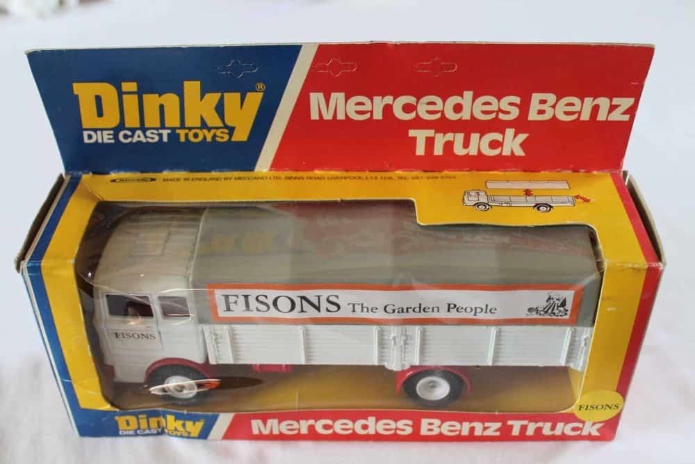 Dinky Toys 940 Mercedes Benz Truck Rare 'Fisons' Promotional.
