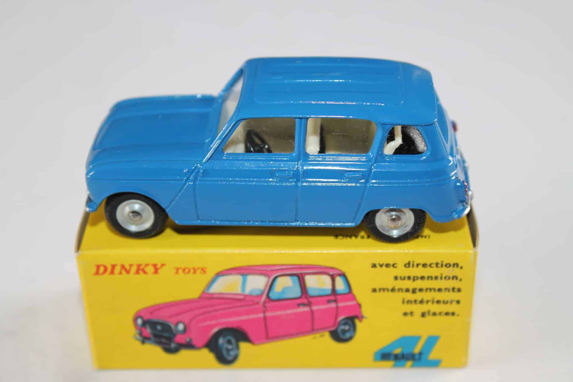 Dinky Toys Renault 4L 518 Miniature De Collection – Échelle 1:43, Couleur Marron