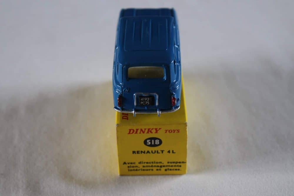 French Dinky 518 Renault 4L-back