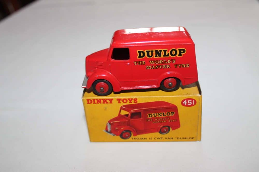 Dinky Toys 451 Trojan 'Dunlop' Van