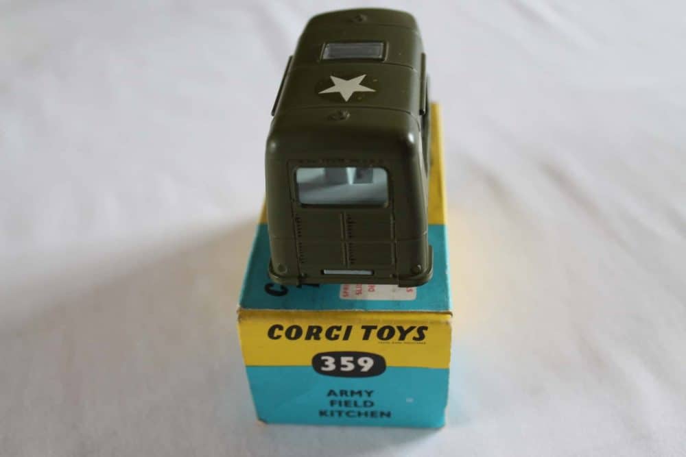 Corgi Toys 359 Army Field Kitchen-back