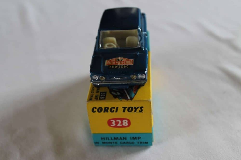 Corgi Toys 328 Hillman Imp Monte Carlo-front