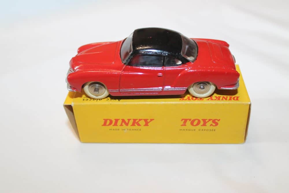 volkswagen karmann ghia french dinky toys 24m