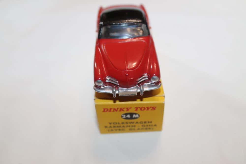 volkswagen karmann ghia french dinky toys 24m front