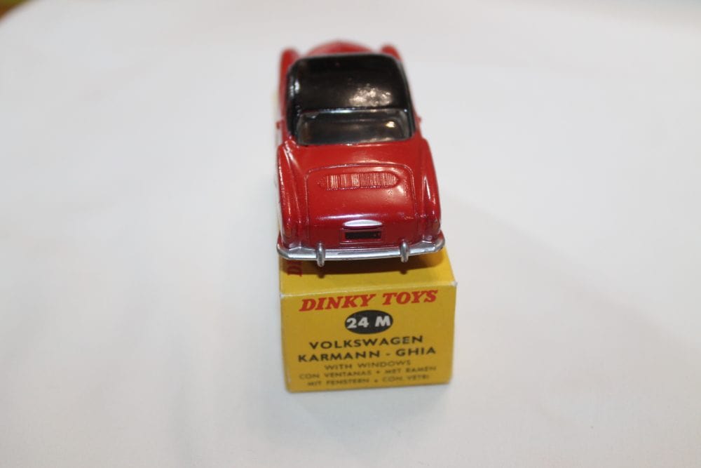 volkswagen karmann ghia french dinky toys 24m back