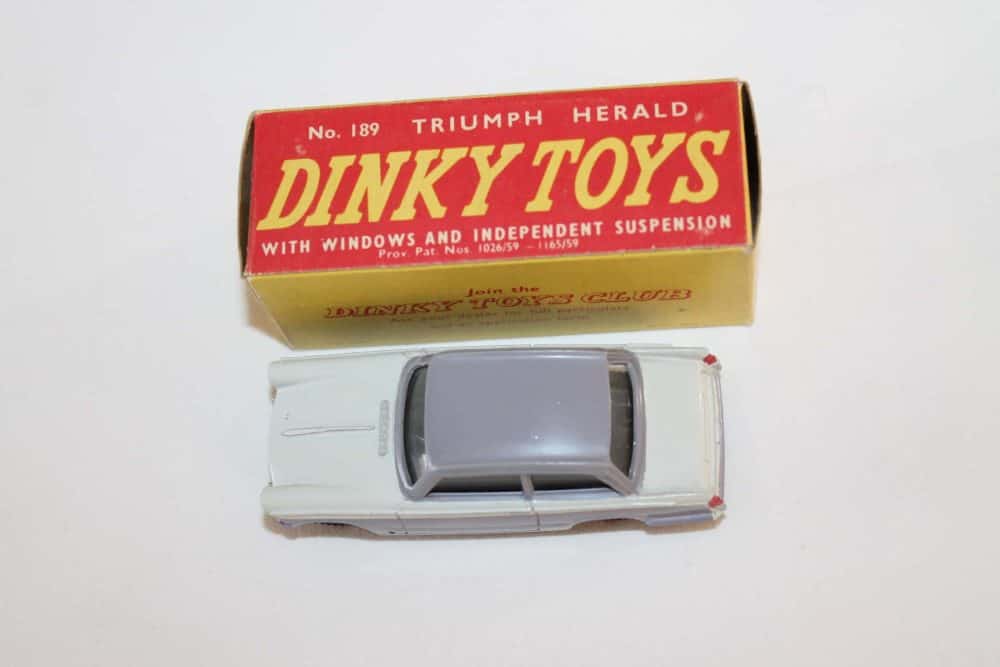 Dinky Toys 189 Triumph Herald Rare Promotional-top