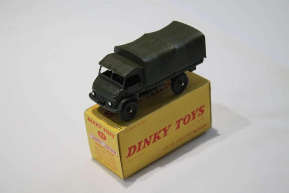 French Dinky Toys 821 Mercedes Unimog Covered Wagon