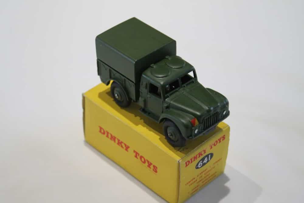 Dinky Toys 641 Army 1-Ton Cargo Truck-FRight