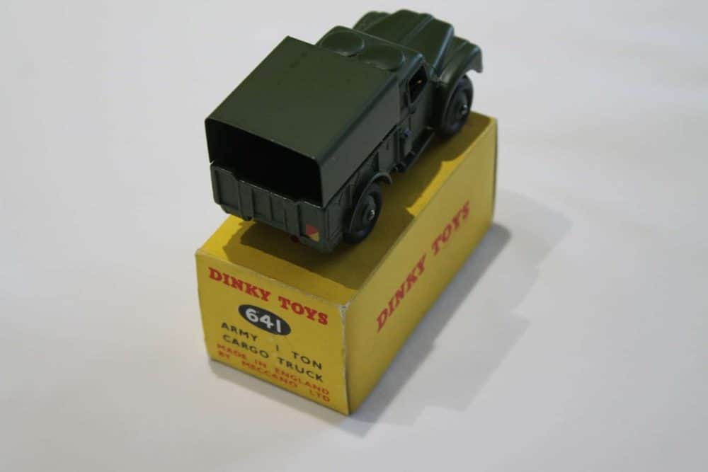 Dinky Toys 641 Army 1-Ton Cargo Truck-BRight