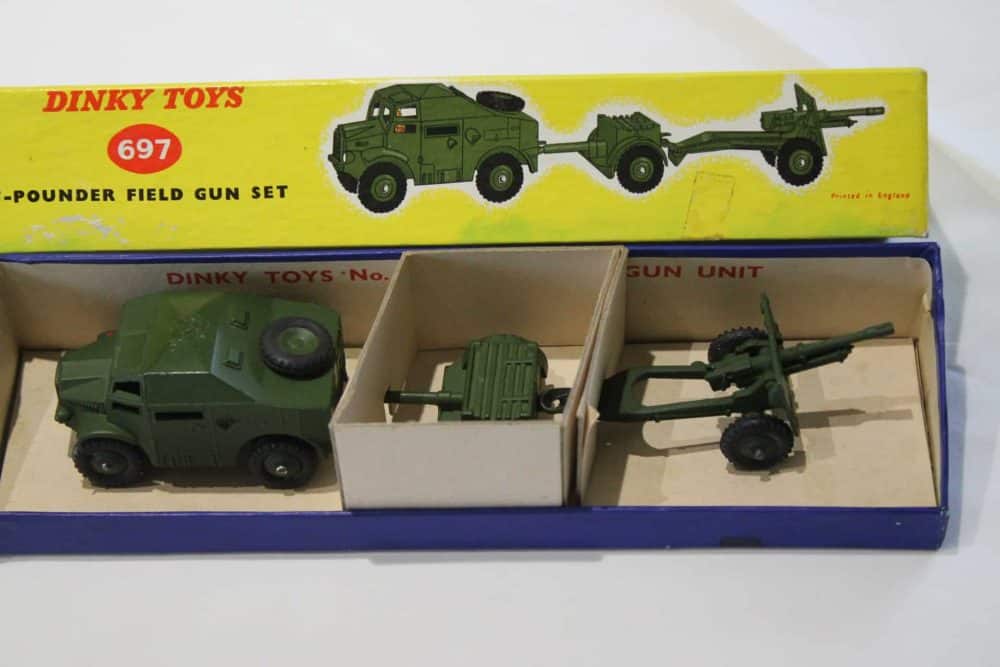 Dinky Toys 25-Pounder Field Gun Set