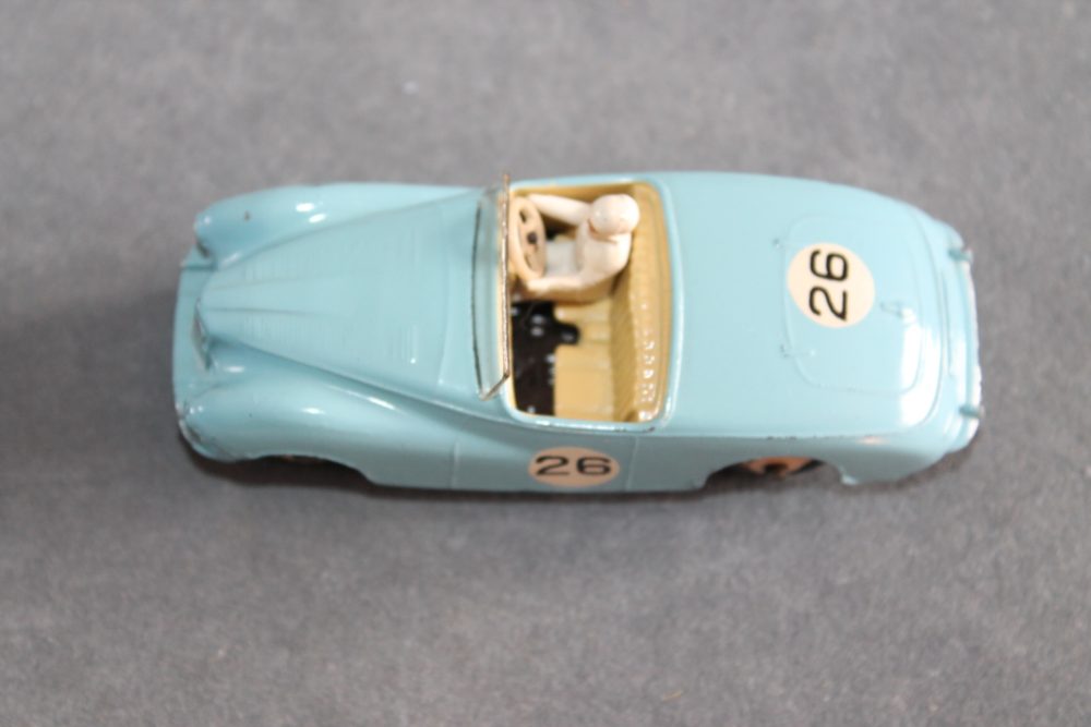 sunbeam alpine competition blue dinky toys 107 top
