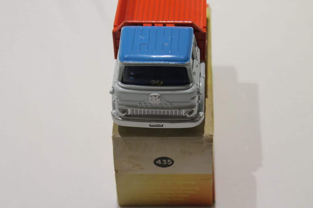 bedford-tk-tipper-435-dinky-toys-light-grey-blue-orange-black-wheels-front