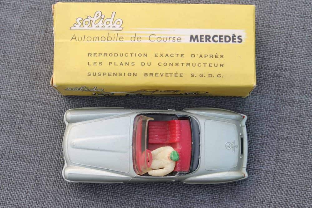 Solido Toys 105 Mercedes Benz 190 SL Cabriolet-top