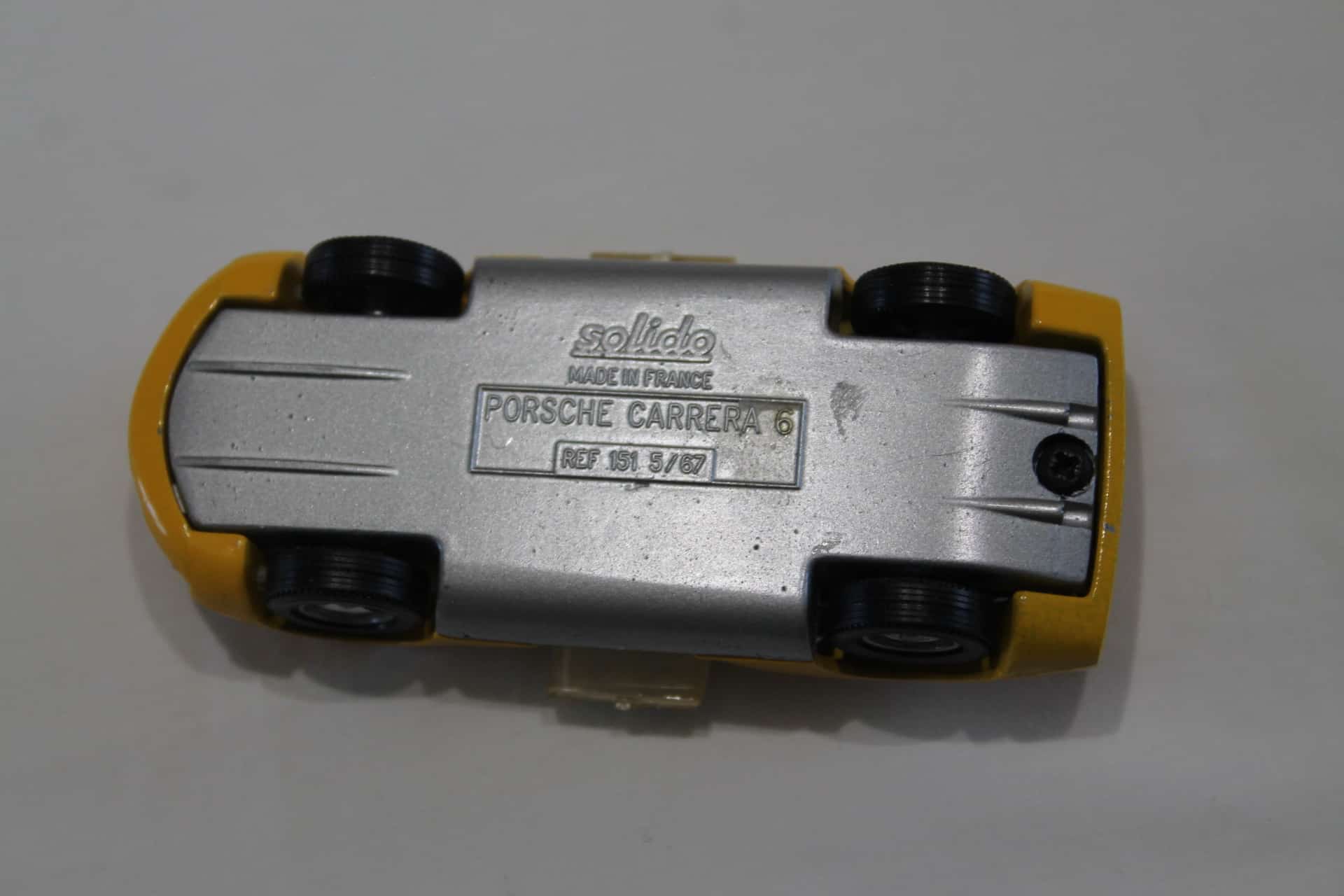 Jouet Ancien Solido Dalia Porsche Carrera 6 - 1/43 - Réf 151/41 - Année 1970