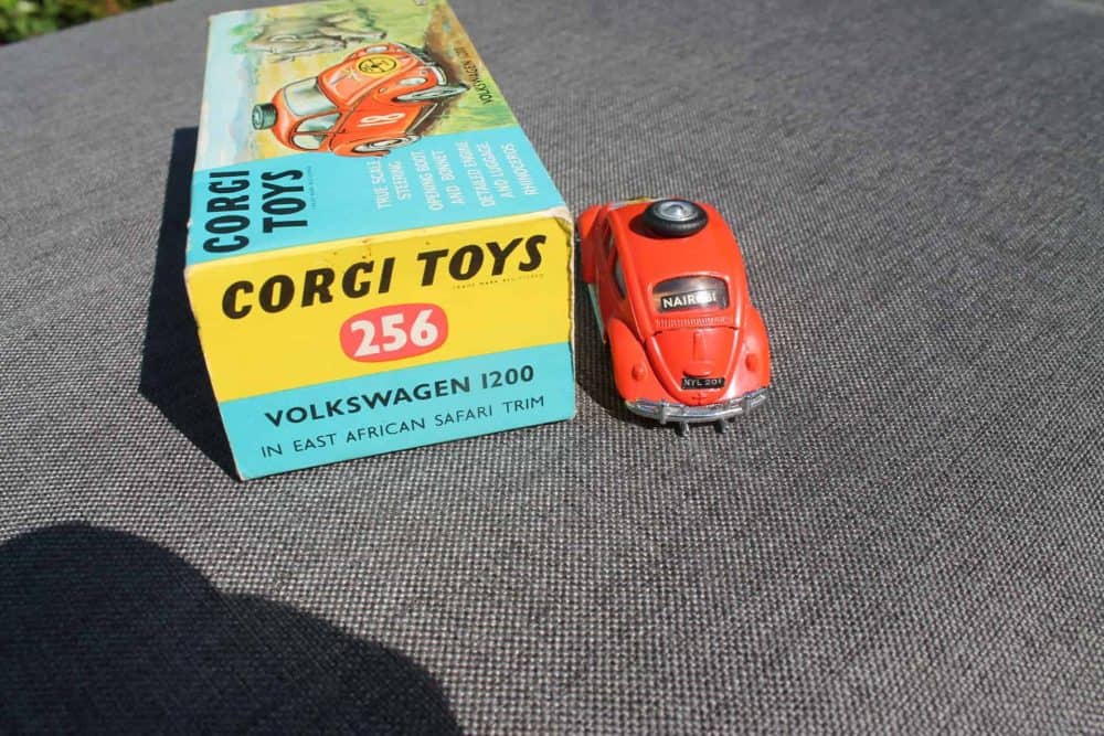 Corgi Toys 256 Volkswagen 1200 'East African Safari'-back