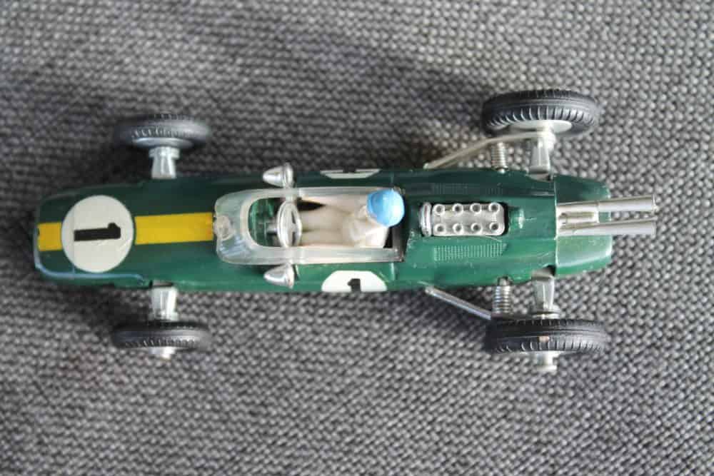 lotus-climax-racing-car-dark-green-corgi-toys-155-top
