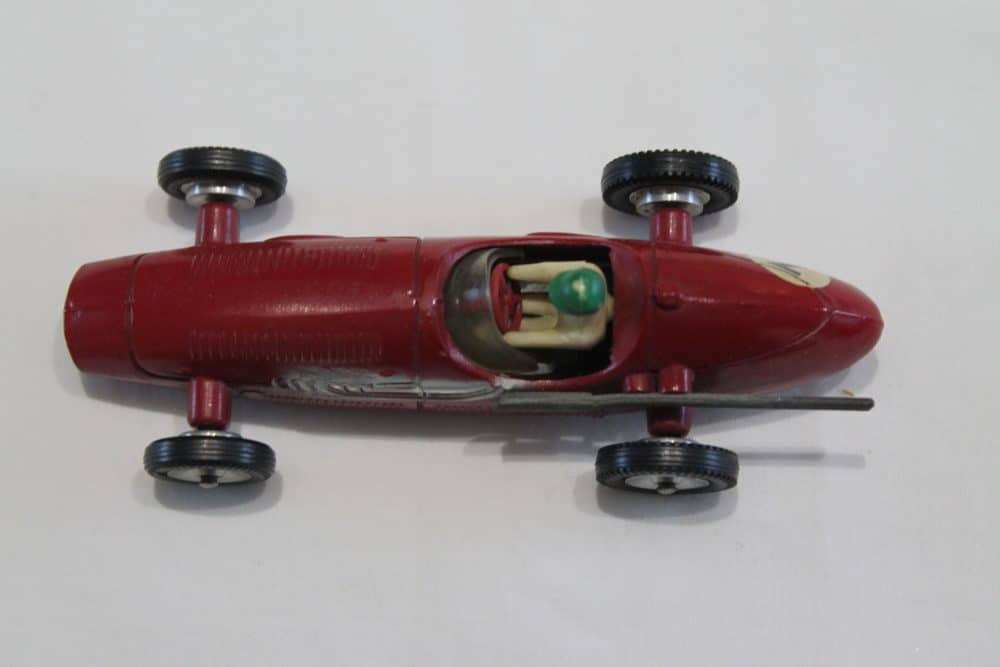 Solido Toys 102 Maserati 250 Racing Car Red-top