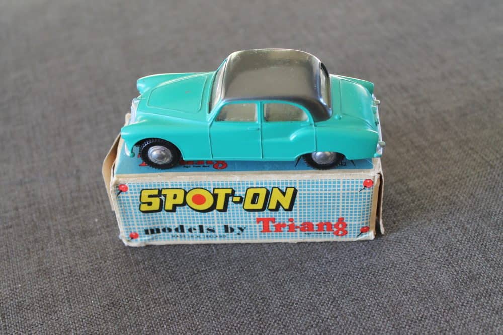 armstrong-siddeley-blue-green-and-grahite-grey-roof-spot-on-toys-101