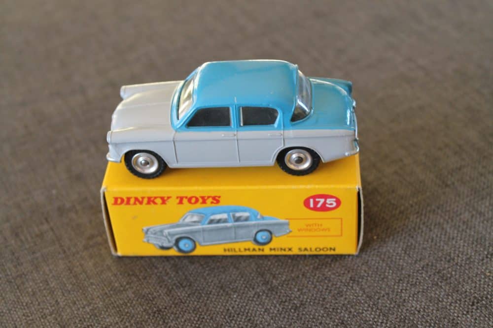 hillman-minx-spun-wheels-blue-grey-scarce-dinky-toys-175