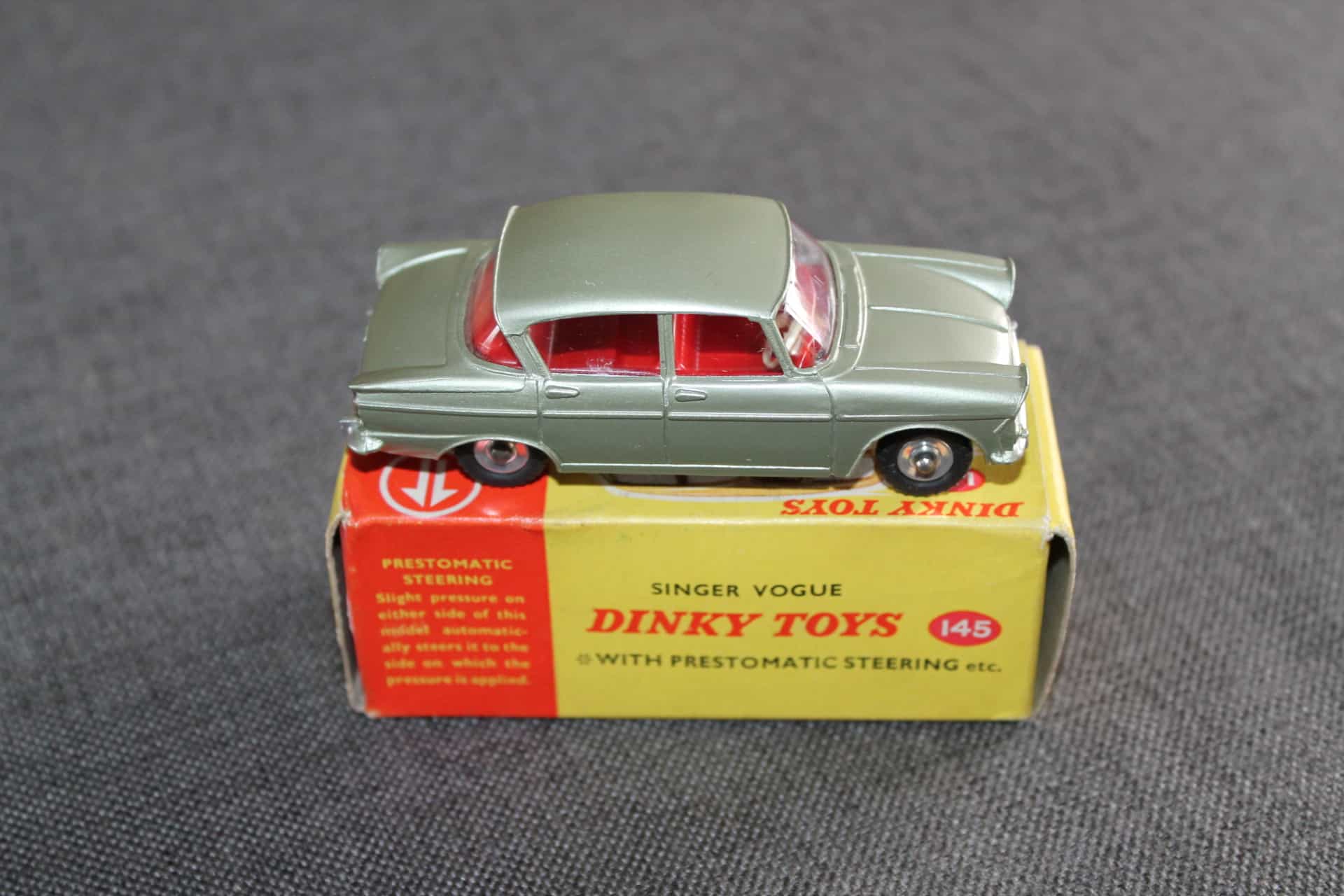 Boîte Reproduction Dinky Toys 145 Singer Vogue – Vide – Pour Collectionneurs De Miniatures Vintage