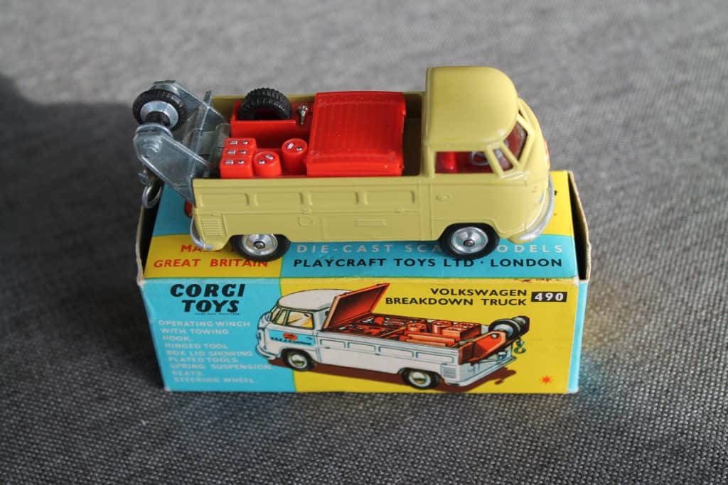 Corgi Toys 490 Volkswagen Breakdown Truck - Diecast