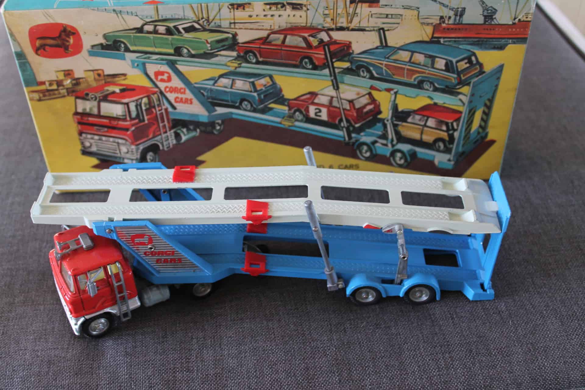 Corgi Toys RARE Gift Set No:41 FORD TRANSPORTER & 6x Cars Diecast VINTAGE  Boxed