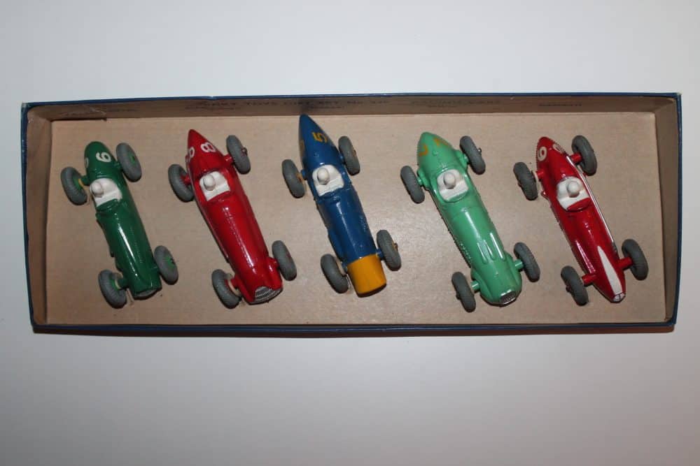 racing cars gift set dinky toys 249 top