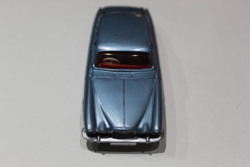 Dinky Toys 142 Jaguar Mark X diecast model car on white background.