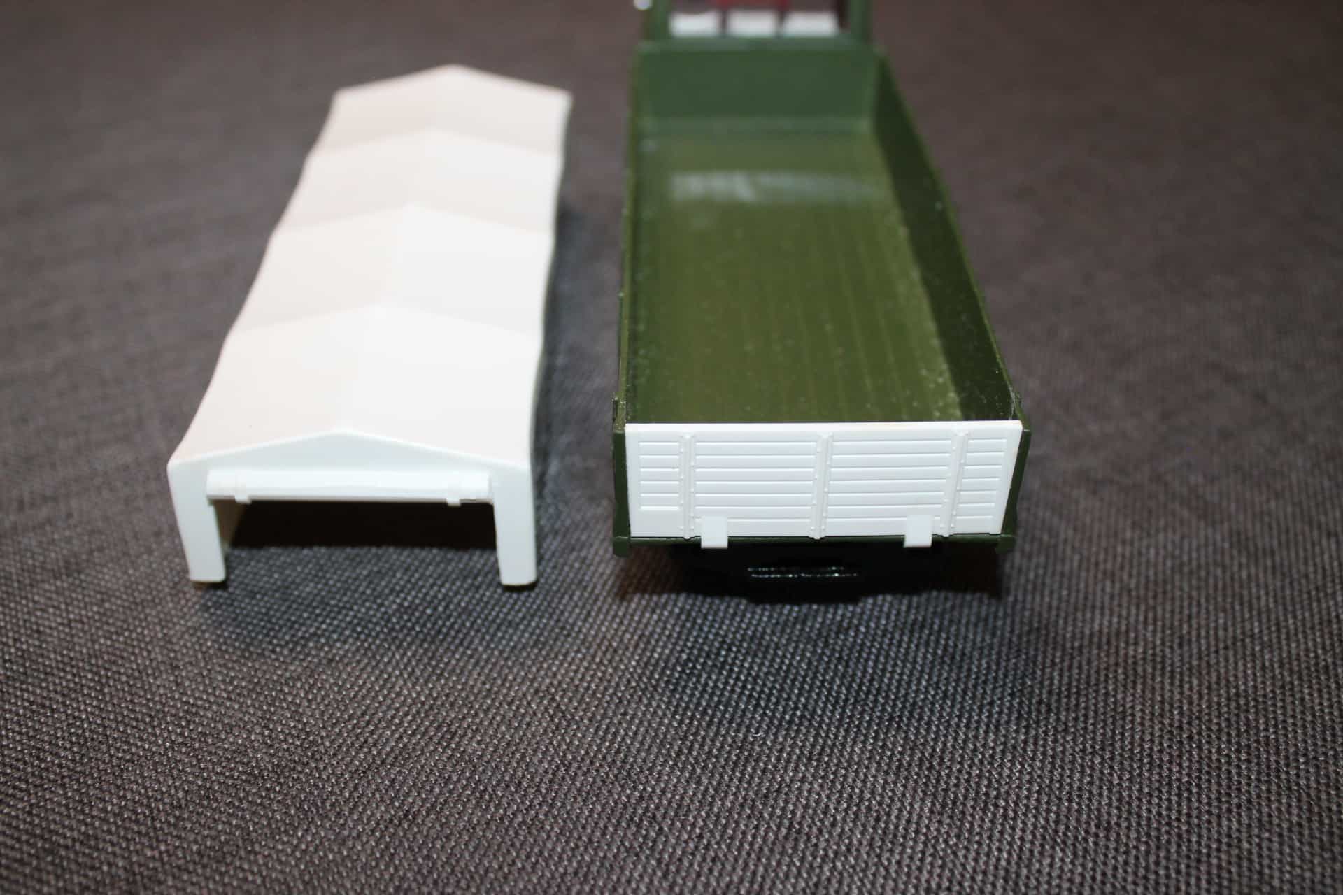 A Dinky Toys No. 917 Mercedes-Benz truck and trailer, boxed with
