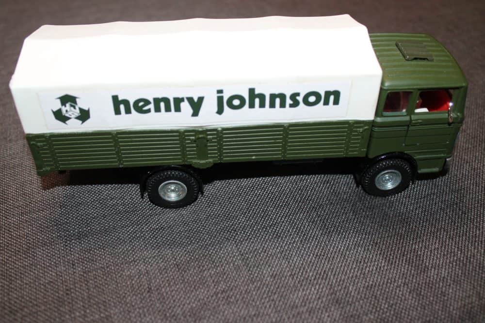 mercedes-benz-lp1920-truck-promotional-henry-johnson-rare-dinky-toys-917-side