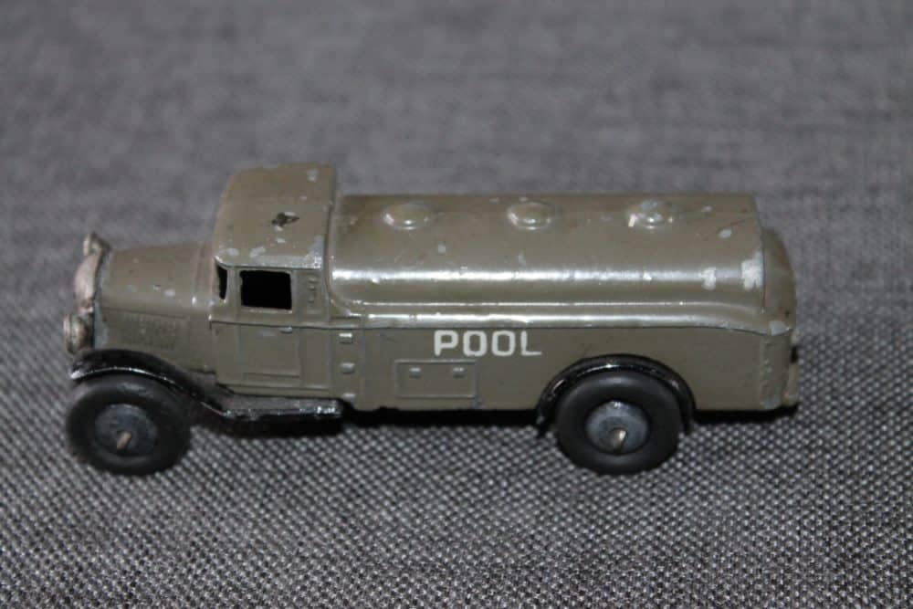 pre-war-petrol-tanker-pool-grey-rare-dinky-toys-25d