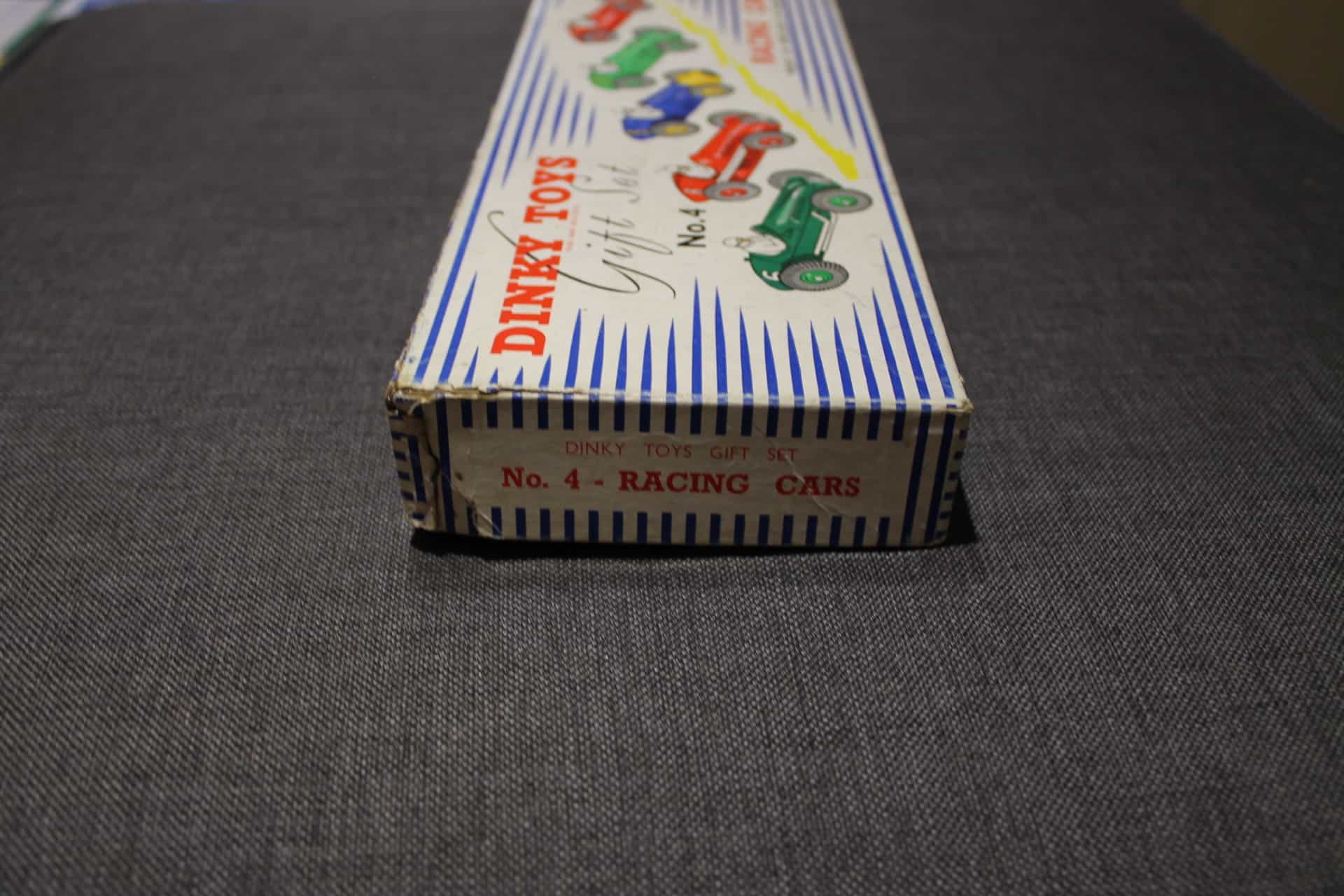 Dinky Toys Gift Set 4 Racing Cars Diecast