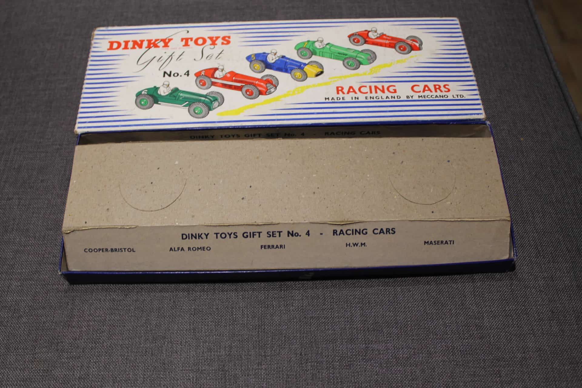 Dinky Toys Gift Set 4 Racing Cars Diecast