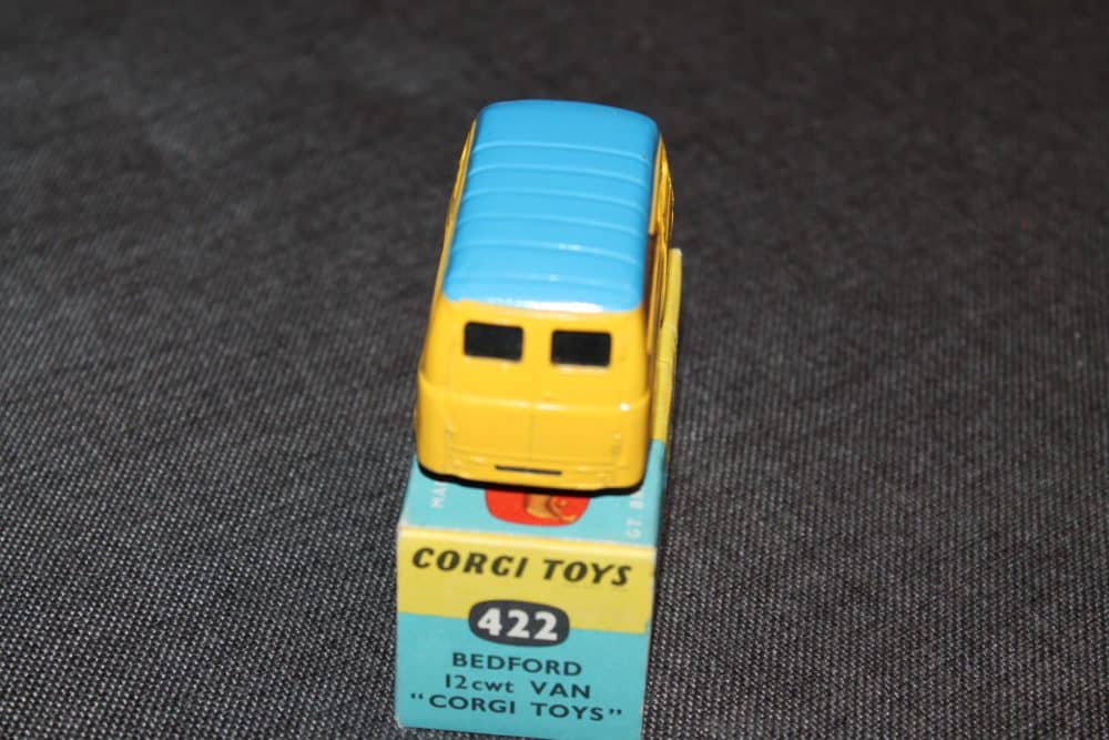 bedford-corgi-toys-van-yellow-and-blue-roof-corgi-toys-422-back