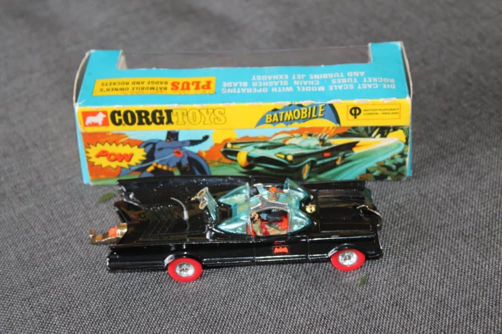 Corgi Toys 267 Batman Batmobile tyres Set Of 4 Brand New 