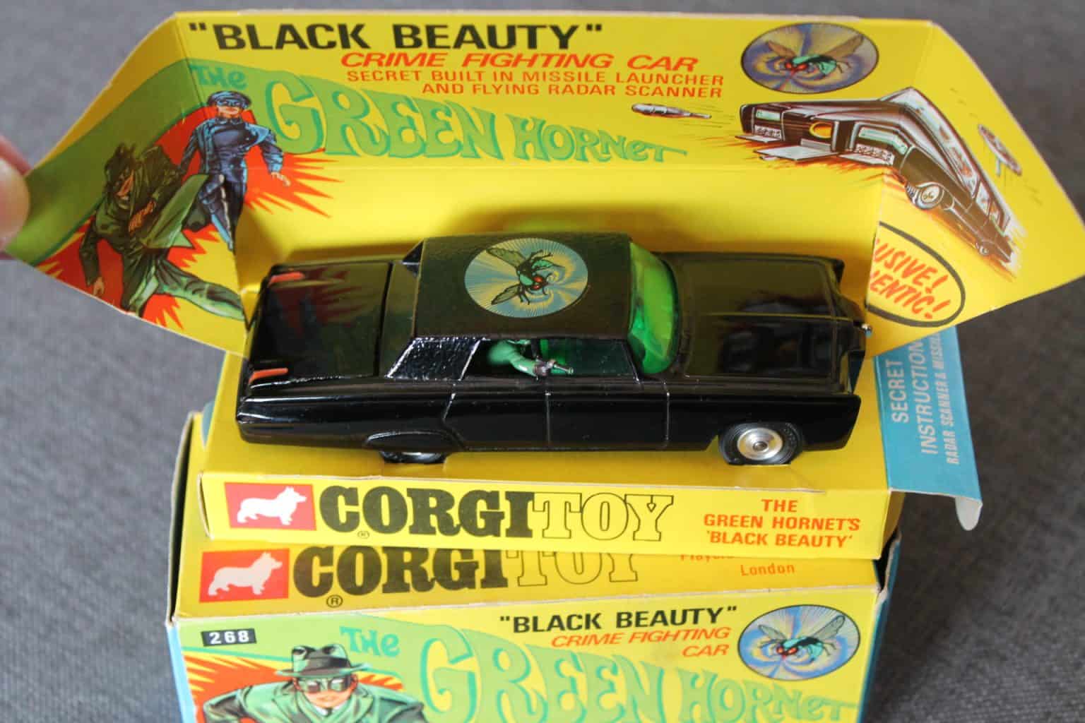 Corgi Toys 268 The Green Hornet, Black Beauty - Diecast