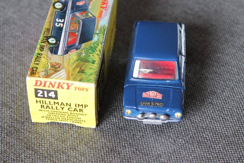 hillman-imp-rally-car-dark-blue-dinky-toys-214-front