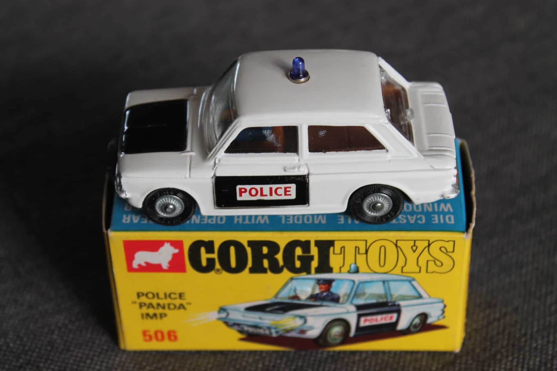 corgi sunbeam imp police car