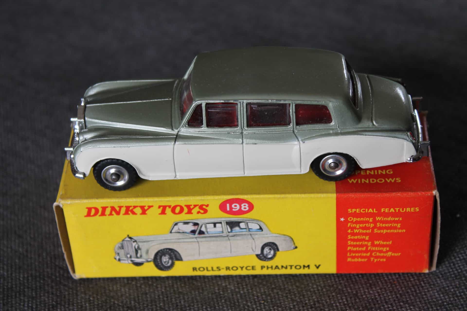 Dinky Toys Rolls-Royce TBE Grise – Voiture Miniature Métal échelle 1:50
